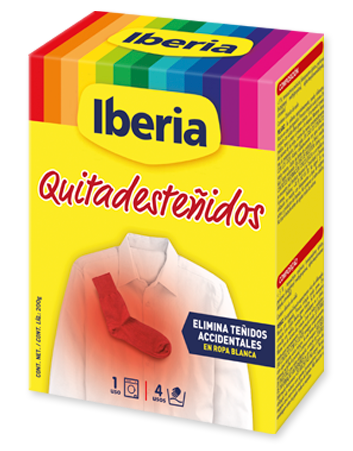 Emballage du produit Quitadesteñidos Iberia
